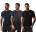 Bench Тениска Bench Platten 3 Pack T-Shirts - Navy Grey