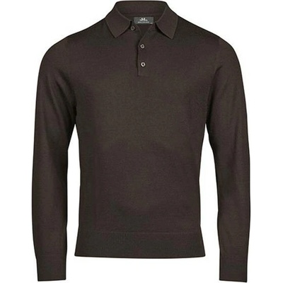 Tee Jays pánská polokošile s merinem TJ6002 Mocha