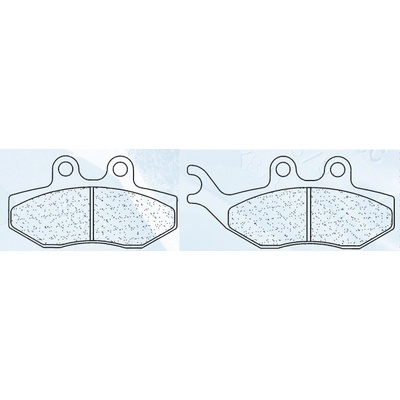 Přední brzdové destičky CL-Brakes YAMAHA XT 125 X 2005-2011 směs S4 – Zboží Mobilmania