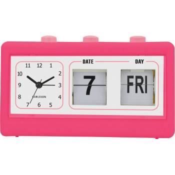 Karlsson Будилник Data Flip розов (KA5941BP)