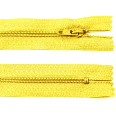 Spirálový zip no.3 nerozepínací 60cm - více barev color: 510 žlutá