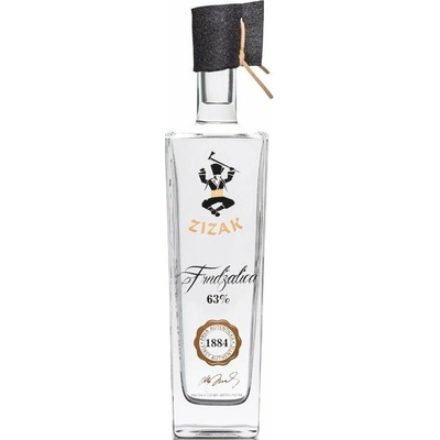 ZIZAK 63% 0,5 l (čistá fľaša)