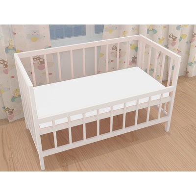 Biante bavlna prestieradlo/plachta Moni MO-039 Biele 90x200
