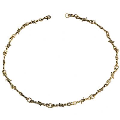 HARAHU Колие pu-32967 - Златно kp32967
