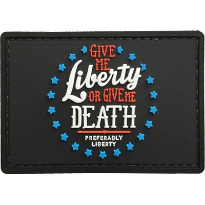 WARAGOD Give me Liberty PVC nášivka