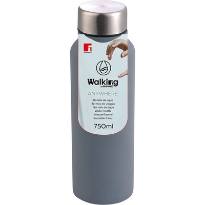 Bergner Fľaša prenosná nerez oceľ šedá BG-37524-MGY 750ml
