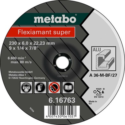 Metabo Brúsny kotúč lomený 22.23 mm 616749000 25 ks