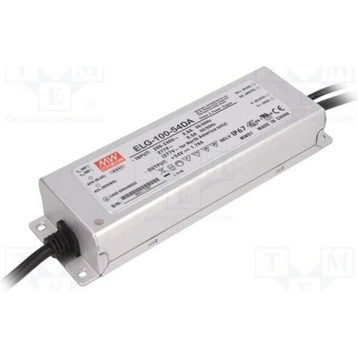 MEAN WELL ELG-100-54DA Napájecí zdroj: spínaný; LED; DALI; 100W; 54VDC; 1,78A; 100÷305VAC
