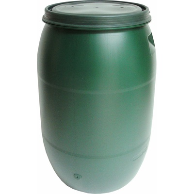 Sud zelený s víkem - 220 l