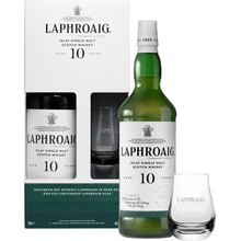 Laphroaig 10y 40% 0,7 l (darčekové balenie 1 pohár)