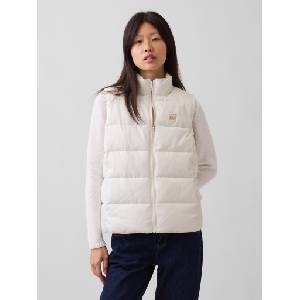 GAP Прошивана жилетка с лого GAP GAP | Bezhov | ЖЕНИ | XS