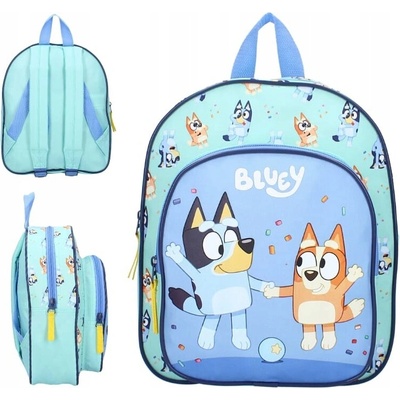Predškolský batoh Vadobag jednokomorový malý modrý Bluey