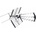 Opticum TV антена OLYMPIA BX1000 COMBO, Red Eagle, VHF, UHF, LTE