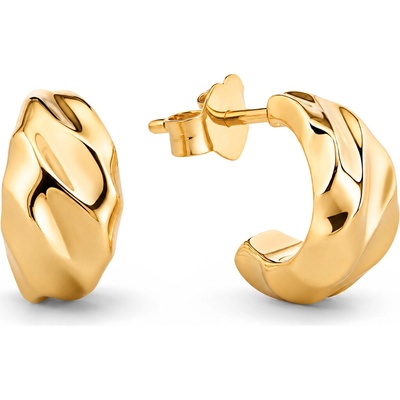 Pandora Pozlátené visiace náušnice Essence Shine 263873C00