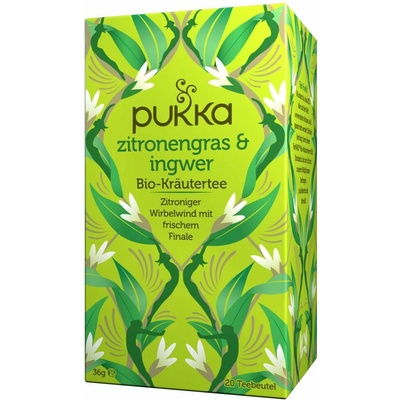 Pukka Ájurvedský čaj Lemongrass Ginger Tea 20 sáčků