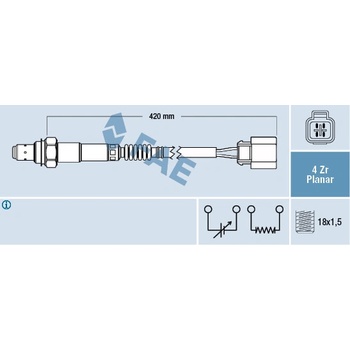 Lambda sonda FAE 77288