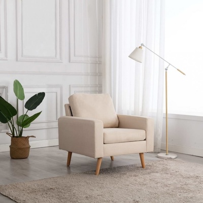 VidaXL 288696 textil krémové