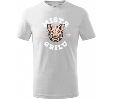 Dětské tričko Mistr grilu Basic