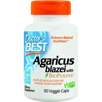 Image 1 of Doctor's Best BEST Agaricus Blazei with BioPerine [90 капсули]