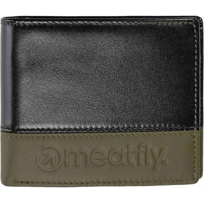 Meatfly kožená Eddie Premium čierna/olivová