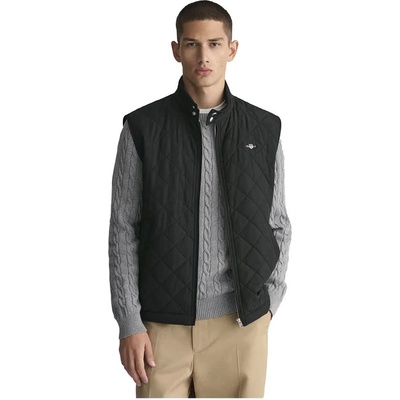 Gant Потник Gant Windcheater vest - Black (Black)