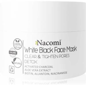 Nacomi White & Black почистваща маска за лице 50ml