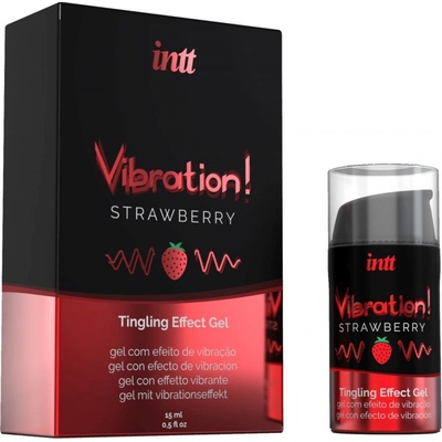intt Vibration! Strawberry Tingling Gel 15 ml