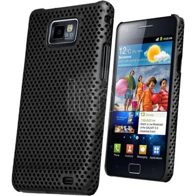 Samsung Galaxy S2 Твърд Калъф Черен + Протектор