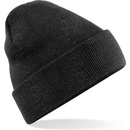 Beechfield zimní čepice Original Cuffed beanie černý melír