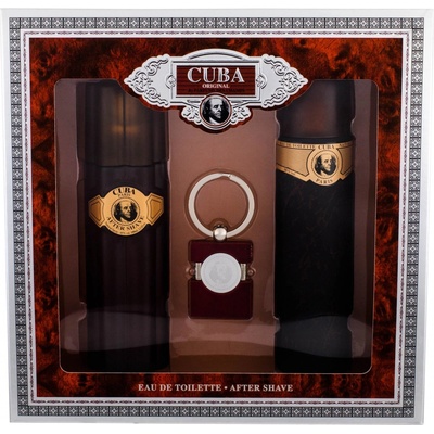 Cuba Gold EDT 100 ml + voda po holení 100 ml + kľúčenka darčeková sada