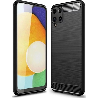 Tech-Protect Противоударен Калъф за Samsung A22 4G, Tech-Protect Premium Carbon Case, Черен (6216990213298)