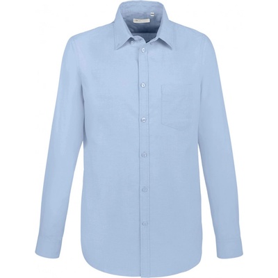 Sol's Boston Fit pánska košeľa s dlhým rukávom SL02920 sky blue