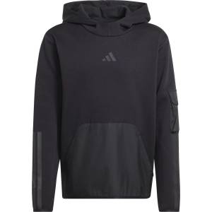 Adidas Юношески суичър adidas Utility Fleece Hoodie Juniors - Black
