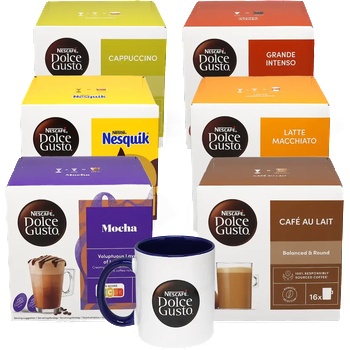 NESCAFÉ | Семеен пакет - 96 капсули за Nescafé® Dolce Gusto
