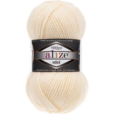 alize Superlana Midi 1 Плетива прежда (20700001-ALIZE)