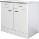 Flex-Well Kuchynská skrinka Wito spodná, zásuvky + dvierka, 80 x 85 x 57,1 cm