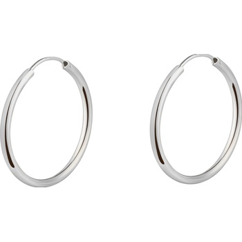 Olivie strieborné kruhy 7080