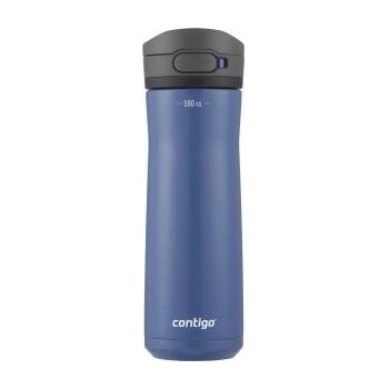 Contigo Двустенна бутилка за вода CONTIGO Jackson Chill AUTOPOP, 590 мл, Blue Corn