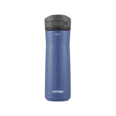 Contigo Двустенна бутилка за вода CONTIGO Jackson Chill AUTOPOP, 590 мл, Blue Corn
