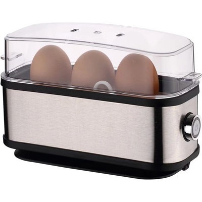 Elite Яйцеварка Elite EBS-3-1247, 210W, За 3 яйца, Звуков индикатор, Мерителна чаша, Инокс (99EBS31247)