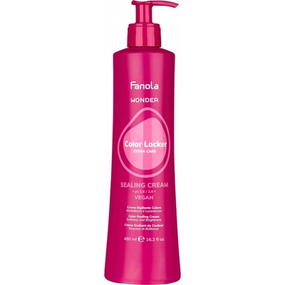 Fanola Wonder Color Locker Sealing Cream balzám pre farbené vlasy 480 ml