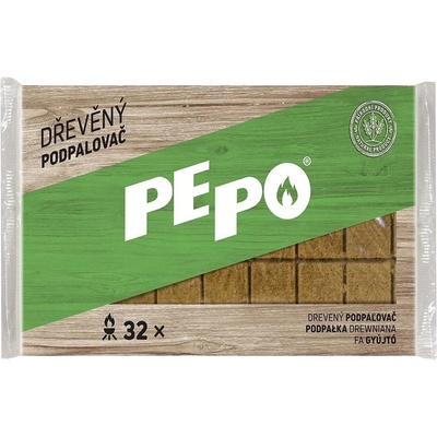 SEVEROCHEMA PE-PO Drevený podpaľovač 32 ks