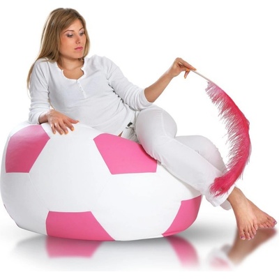 Ecopuf FOOTBALL L ekokoža E10 Modrá