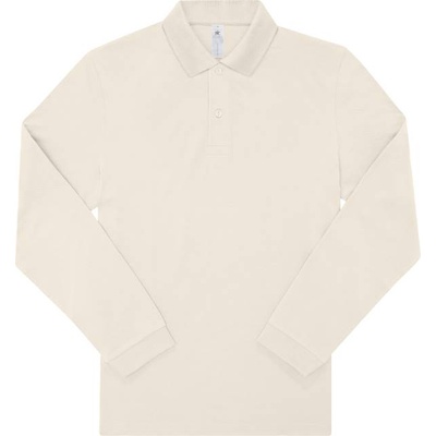 B&C Collection B&c my polo 180 lsl / Мъжка поло риза с дълъг ръкав - цвят бърбън ванилия xxl (01u42504705)