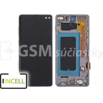 LCD Displej + Dotykové sklo + Rám Samsung Galaxy S10 +