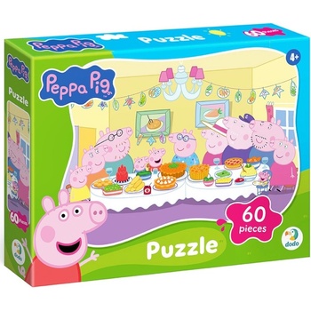 dodo Пъзел DoDo от 60 части - Семейството на Прасенцето Пепа (200681)