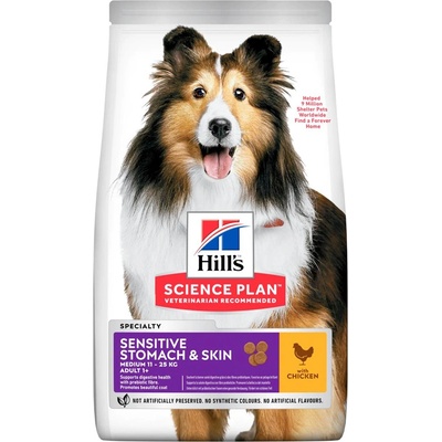 Hill’s Science Plan Sensitive Adult Medium Chicken 2,5 kg