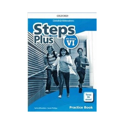 Steps Plus. Szkoła podstawowa klasa 6. Materiały ćwiczeniowe + Online Practice update edition
