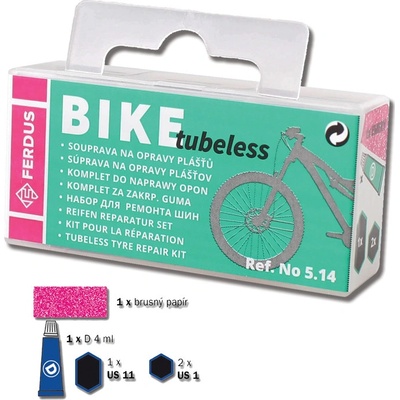 Ferdus Tubeless sada lepení 5 dílů – Zboží Dáma