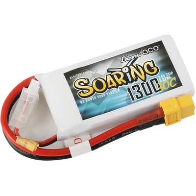 Gens ACE Soaring LiPo 2S 2S1P 30C XT60 Plug 7,4V 1300 mAh